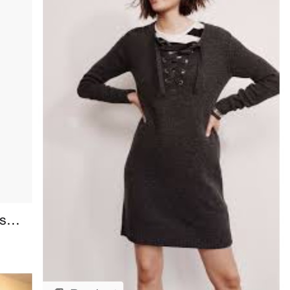 madewell lace up sweater dress Lace-Up Sweater Dress | Connecticut Fashion and Lifestyle Blog